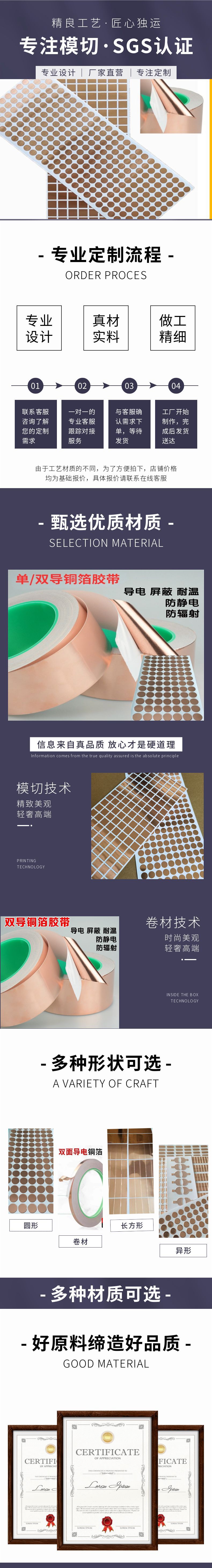 1688工厂百货包装盒详情页