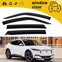 Подходит для дождевиков на двери, окон и декоративных дождевиков Ford Mustang Mach-E 2015-2021 годов выпуска.