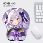 简约小清新INS鼠标垫办公滑鼠垫硅胶护腕鼠标垫mousepad