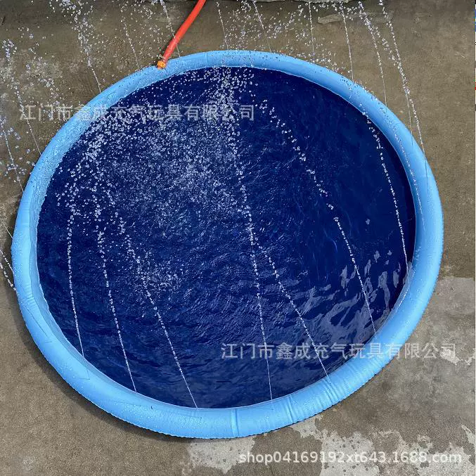 Источник производителей на складе поставки ПЭТ бассейн складной спрей коврик Amazon Pet утолщенный нескользящий складной