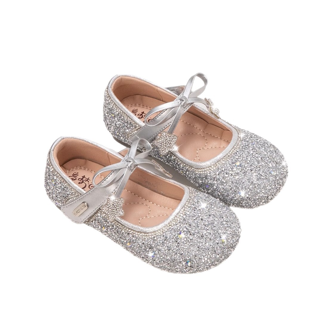 Zapatos de princesa para niñas zapatos de cuero para niños 2026 nuevo primavera y otoño zapatos de cristal para niñas con suela suave zapatos de moda image 6