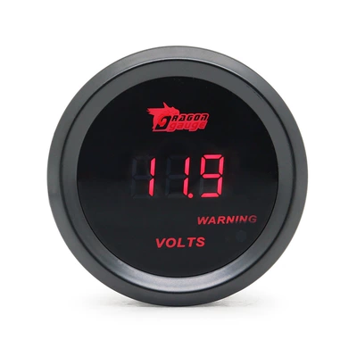 Red Light Car Instrument Turbine Water | automobile instrument - voltmeter