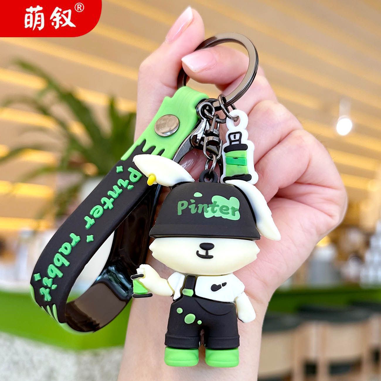 Venta directa de fábrica llavero colgante pequeño muñeca tridimensional llavero de coche mochila escolar colgante puesto al por mayor productos pequeños
