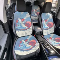 Новая мультяшная автомобильная подушка дышащая четыре сезона универсальная льняная прохладная подушка полностью изолирована
