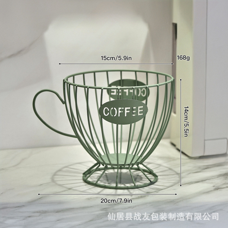 Café nórdico transfronterizo almacenar artefactos de taza de hierro forjado estante de exhibición de bocadillos de dulces tienda de café