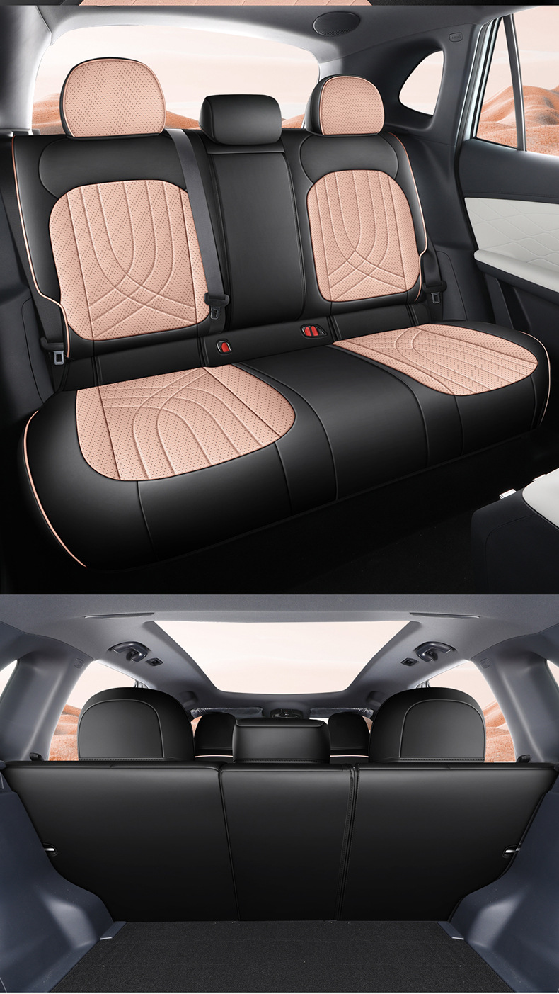 Suitable for Geely Starship 7 car seat covers, all-season tech fabric seat covers, Galaxy Starship 7 EM-i perforated seat covers