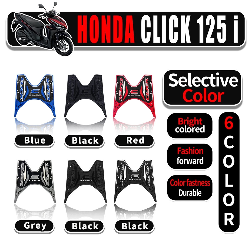 Suitable for Honda Click 125I V1 V2 Scooter Electric Motorcycle Anti-Slip Footrest Cross-Border Factory
