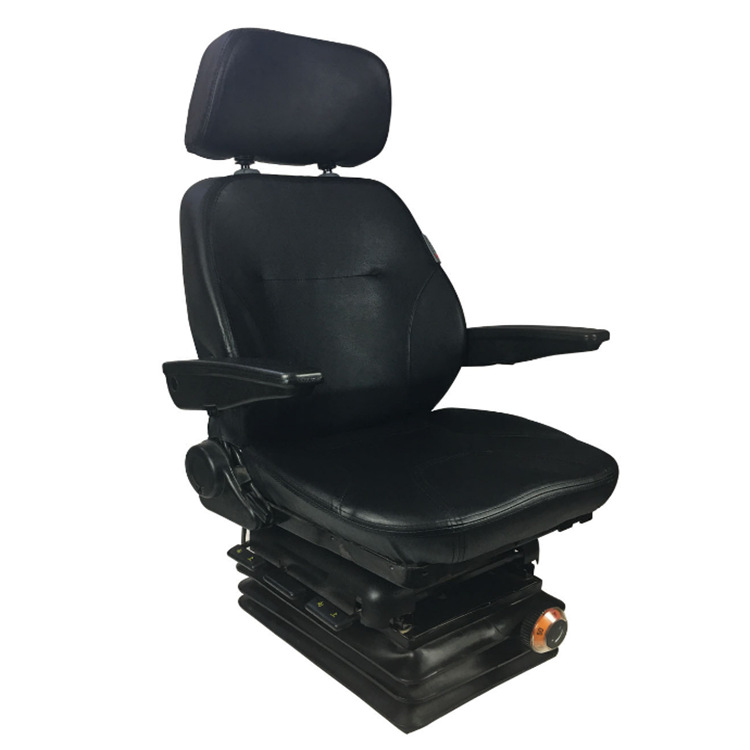 Harbor Wharf equipo amortiguación Asiento conductor de ingeniería suspensión hidráulica amortiguación asiento de control de grúa asiento de almacén