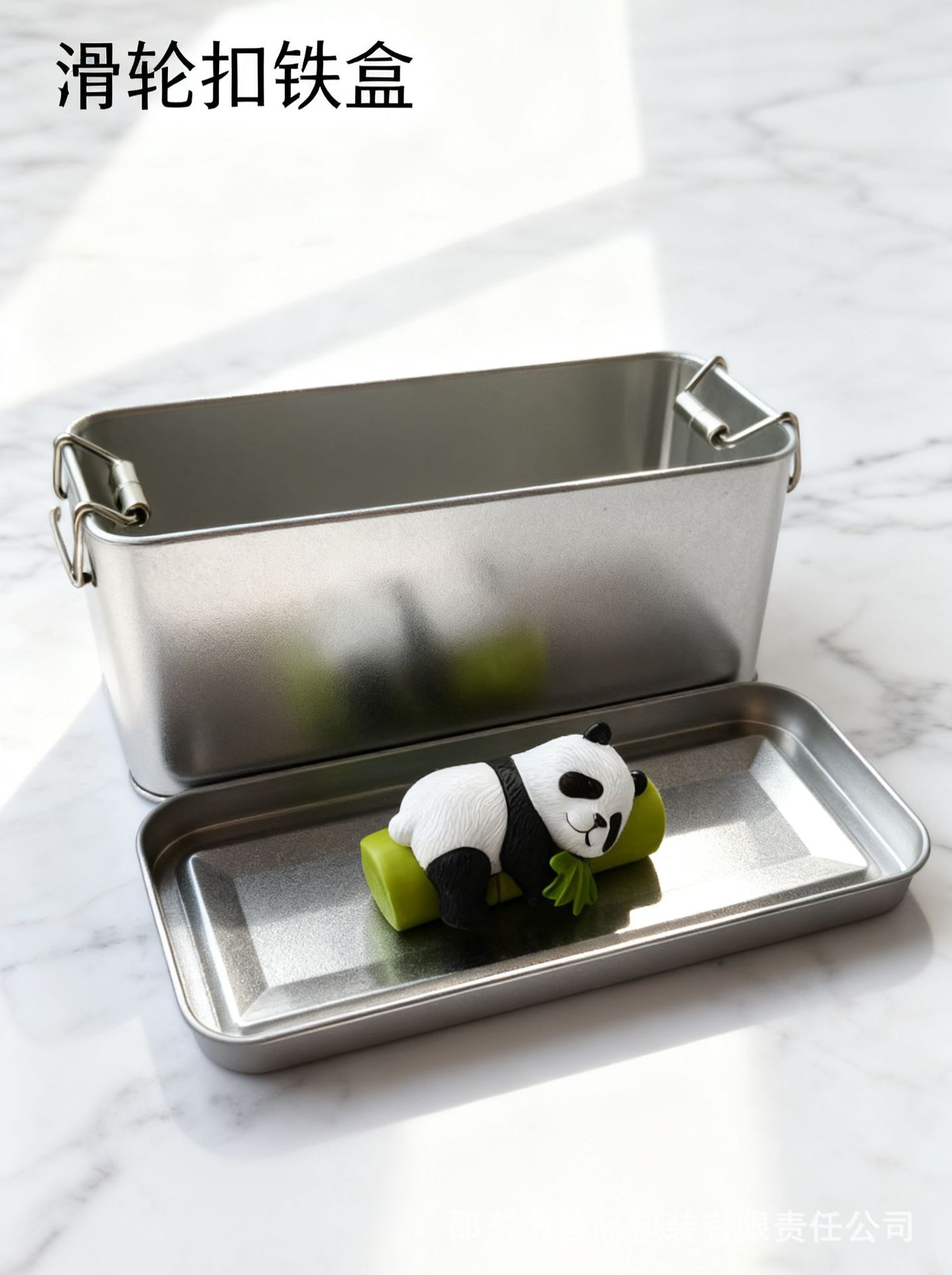 Caja de regalo de bodas caja de hierro de dulces de boda embalaje galletas tiramisu pasteles de fichaje piña caja de hierro impresión UV