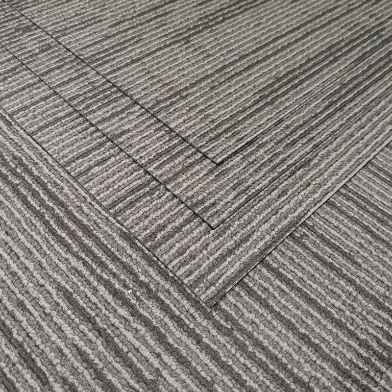工場カスタマイズされた lvt 自己粘着床 PVC ビニール床接着剤自己粘着クイックインストール便利なオフィス改修|undefined