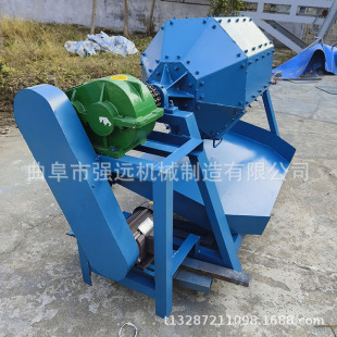 Rust removal and oil removal dry grinding machine to treat scrap iron dry grinding and polishing machine hexagonal drum grinding machine