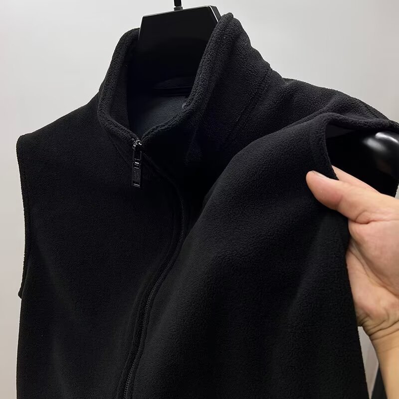 Hombre chaleco chaleco hombre chaleco de caballo casual primavera y otoño chaqueta de terciopelo caliente japonesa