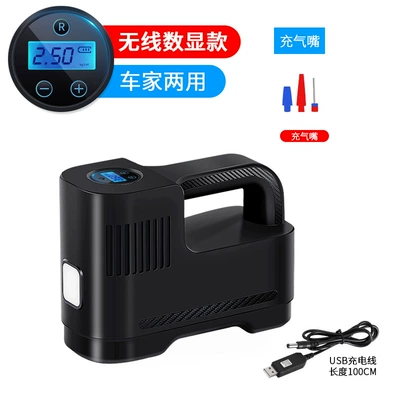 Portable multifunctional wireless: Hava nasosu - st-217c-wireless-lithium-battery-digital-display-modelwith-light