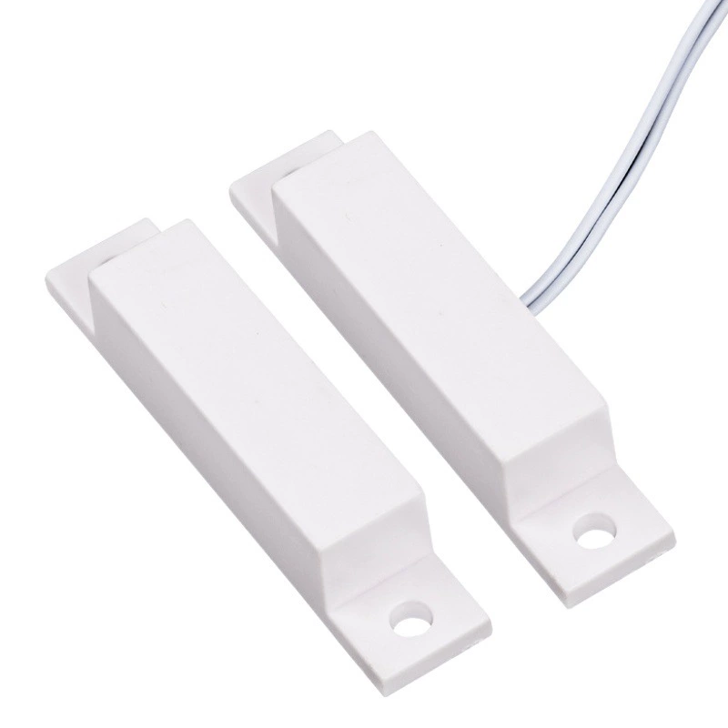 Заводская Проводная дверная Магнитная сигнализация, окно, магнитный индукционный переключатель для дверей и окон, детектор, дверной магнитный переключатель, защита от кражи