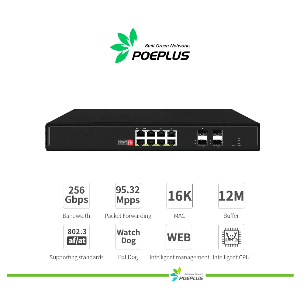 Giga 8-портовый управляемый коммутатор Lite с восходящей канавкой 10 г, 10 г, верхняя часть 8 орального секса