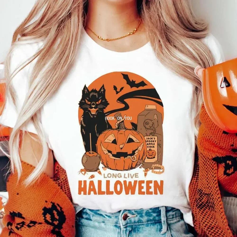 Women's Printed Trendy Cute T-Shirt Fashion Round Neck T-Shi