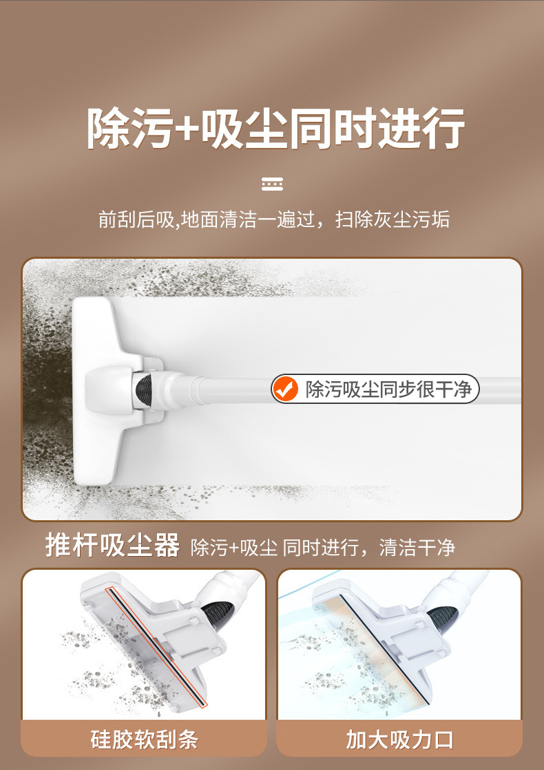 Cross-border new wireless car vacuum cleaner household rechargeable high-power portable handheld car vacuum cleaner
