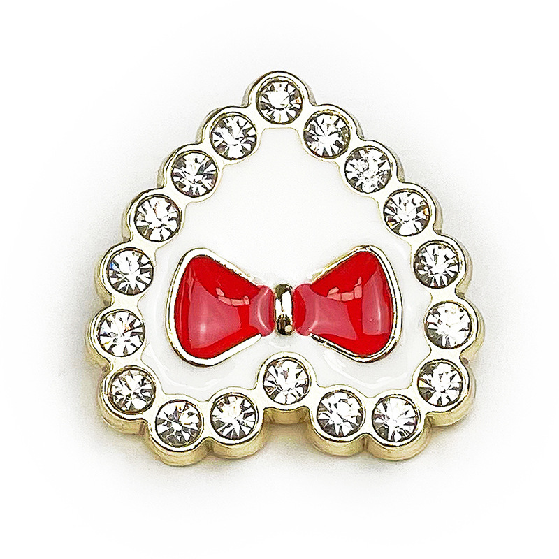 Fashionable metal cute shirt with bow