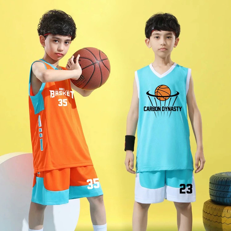 Баскетбольная форма для мальчиков, групповая покупка, детская тренировка, жилет, спортивный костюм, трикотаж, индивидуальная печать, лето
