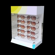 MOLSION太阳眼镜展示箱定作 暴力眼镜展架定作加工 展示道具工厂