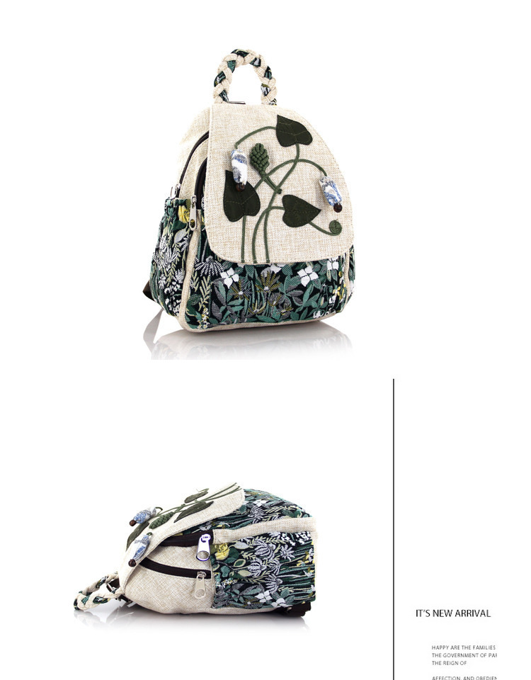 Flower Travel Women's Backpack display picture 2