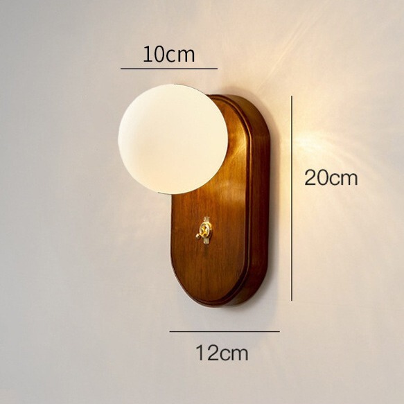 Minimalist Solid Wood Japanese Style New Bedroom Wall Lamp Wabi-Sabi Style Bedside Lamp Aisle Lamp Entrance Lamp Wall Retro Lamp Minimalist Solid Wood Japanese Style New Bedroom Wall Lamp Wabi-Sabi Style Bedside Lamp Aisle Lamp Entrance Lamp Wall Retro Lamp