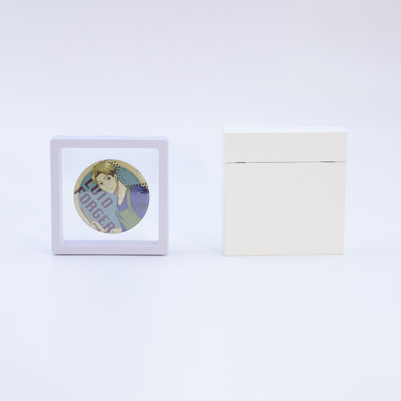 Caja de cajón de papel exterior multicolor extraída Caja de suspensión de almacenamiento Anillo de embalaje de red Caja de joyería de cristal antioxidante