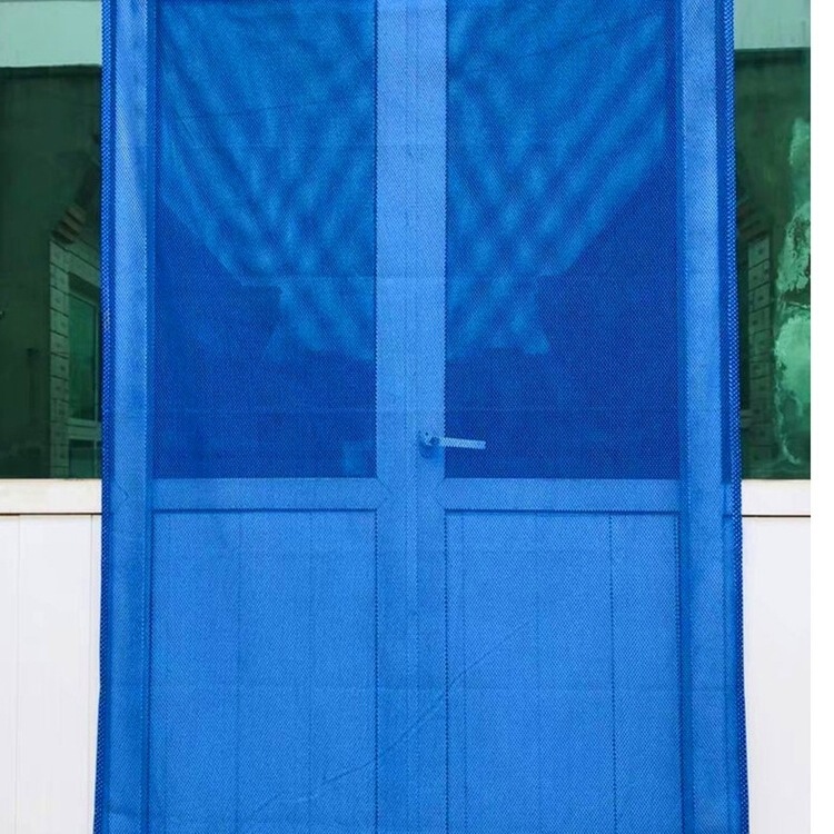 Summer Door Curtain Anti-Mosquito Household Rural Outdoor Screen Door Summer Breathable Foam Mesh Curtain Door Simple Partition Curtain