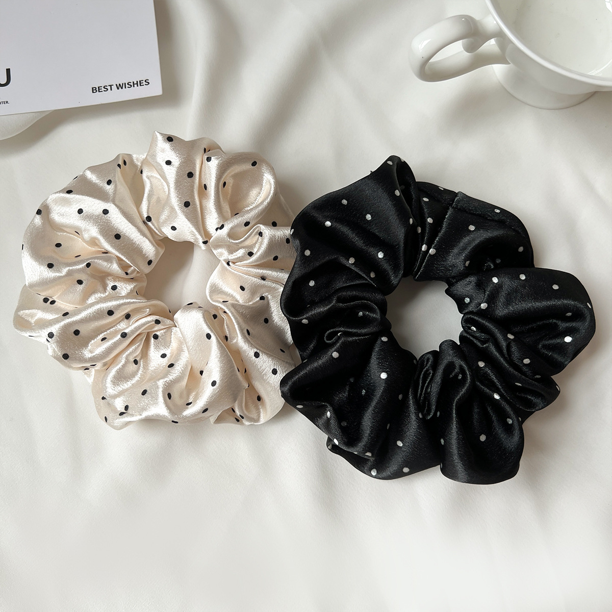 Prickig scrunchie elegant håraccessoar för damer_voghion.com