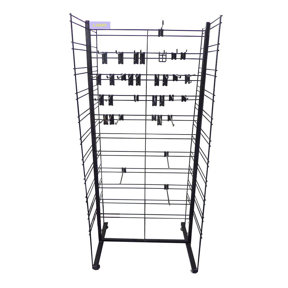 专业加工商超网片挂钩展示架挂袜子拖鞋手套饰品首饰促销货架
