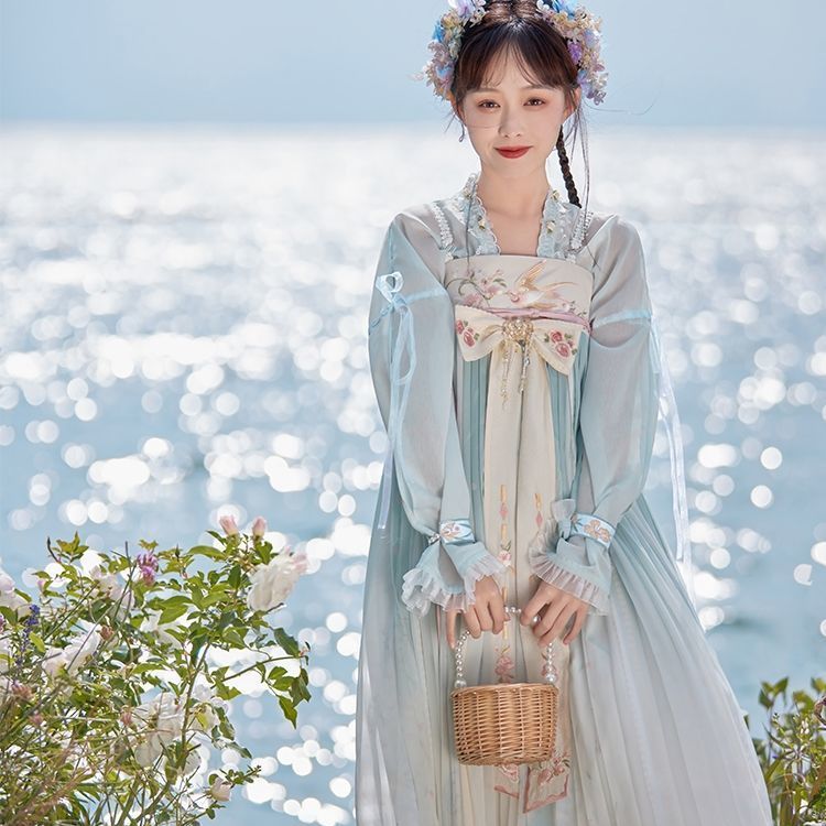 Yan Yu Tao Tao Daily Hanfu Fairy Gentel Short -shirt Sliging Studius…