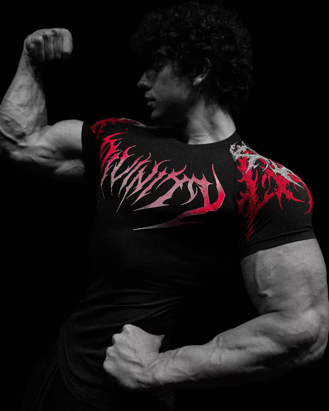 Breathedivinity Venom Purgatory Quick-Dry Short-Sleeve Fitness Sports Shapewear Compression Shirt For Men And Women 008_viptrois.com