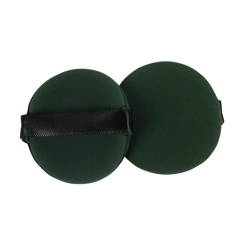 Makeup Sponge Puff, Organic Foundation Applicator, Teardrop 13 mm with Strap Handle