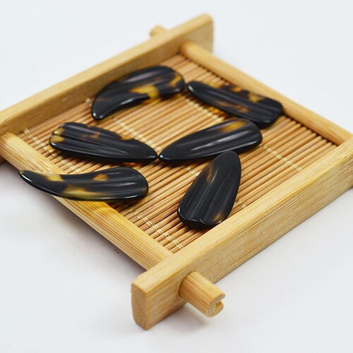 Manufacturer wholesale performance type double groove guzheng nails imitation natural color adult and children guzheng nails