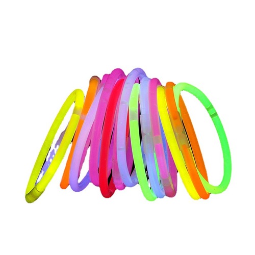 Disposable colorful fluorescent sticks batch concert outdoor dance light sticks 100 pack fluorescent sticks