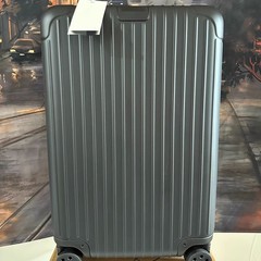 磨砂黑/日默Essential系列R家超轻款行李箱trunk方胖20寸登机箱