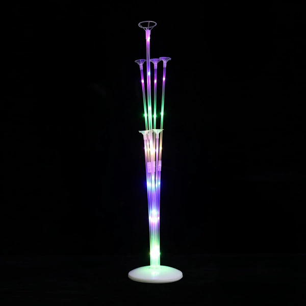 White round bottom-glowing table floating (stitching)-color light