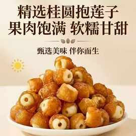 桂圆抱莲子即食果干蜜饯整颗去芯软糯香甜无漂白休闲零食特产批发