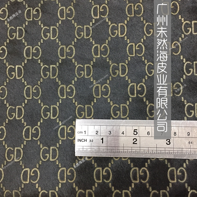 牛毛皮激光双G版马毛皮雪地靴用整张真皮真毛