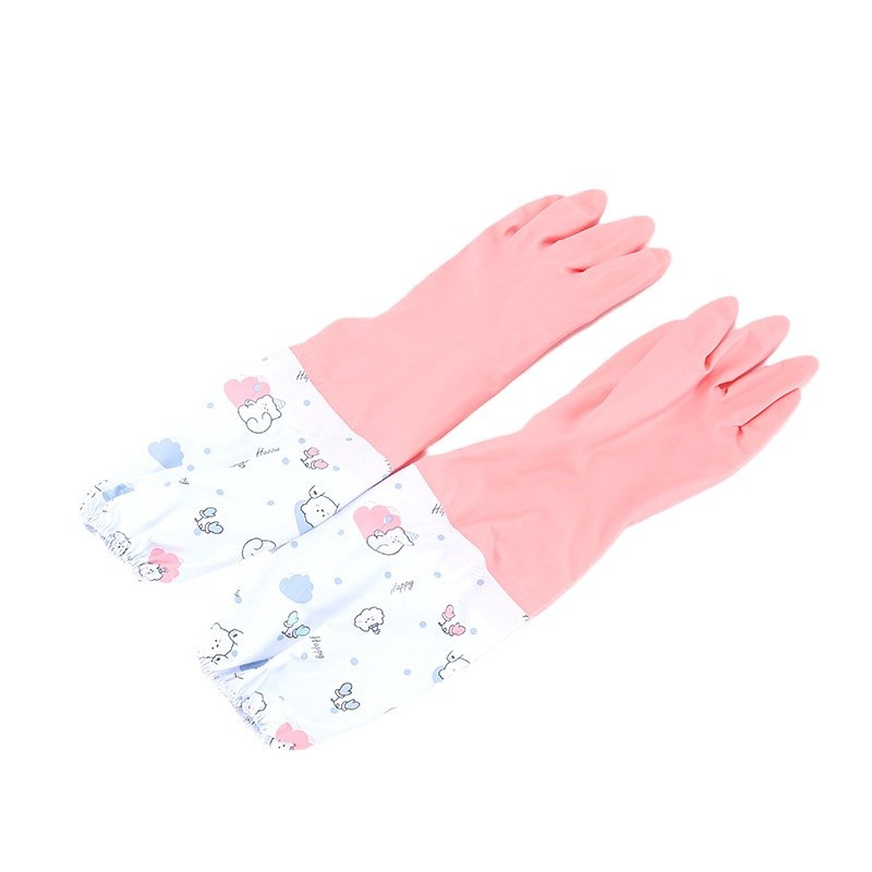 Guantes de Tareas Domésticas para Cocina de PVC, Impermeables, Térmicos y Engrosados