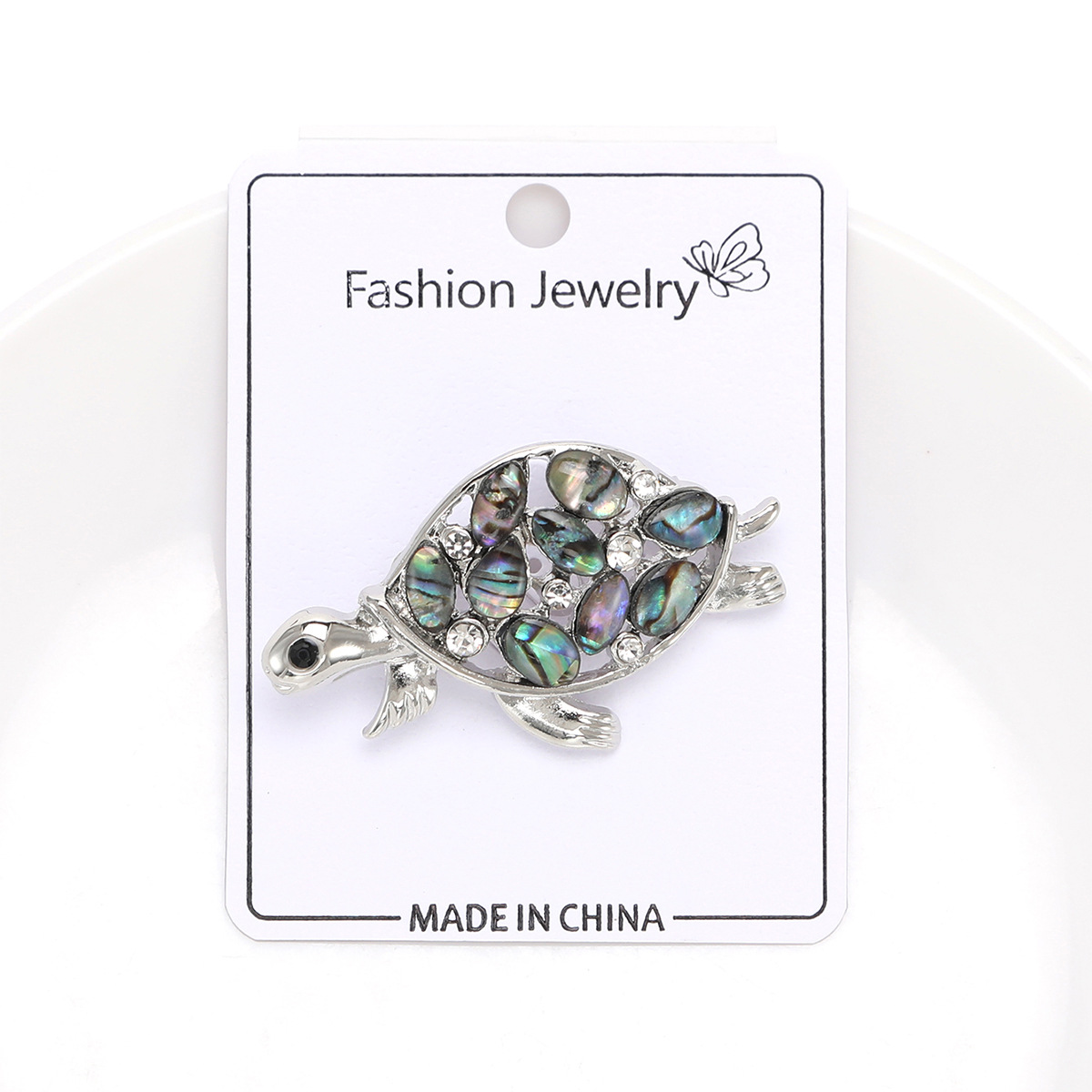14g Weight Brooches Classification Retro Pin Tortoise Alloy Women's Brooches