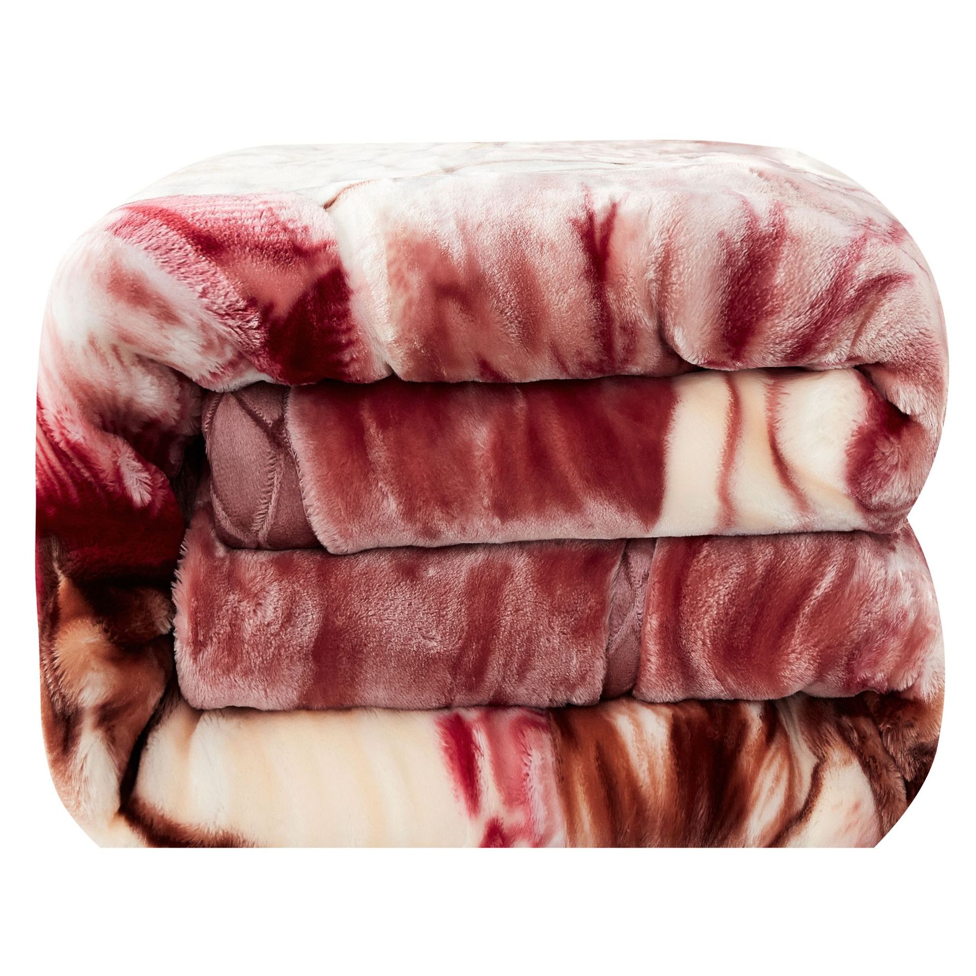 Gran por mayor nueva manta de rascher doble capa gruesa de calor de boda de invierno gran manta roja se venderá manta de regalo de nubes