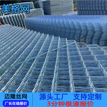 批发定制镀锌美格网养殖防护隔离网建筑焊接美格网防盗窗户铁丝网
