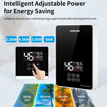 厂家直销即热式电热水器外贸专供出口跨境电商家用速热恒温热水器