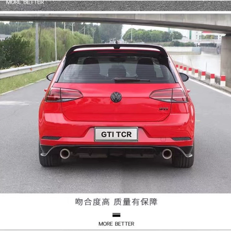 Подходит для golf 7.5GTI R задняя губа TCR окружение задняя губа передняя губа боковая юбка маленькое окружение одиночное окружение