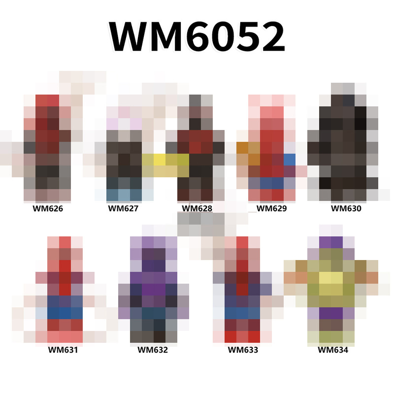 Foreign Trade Goods Wm6052 Super Movie Series Educational Assembled Building Blocks Minifigure Toys Opp Bag