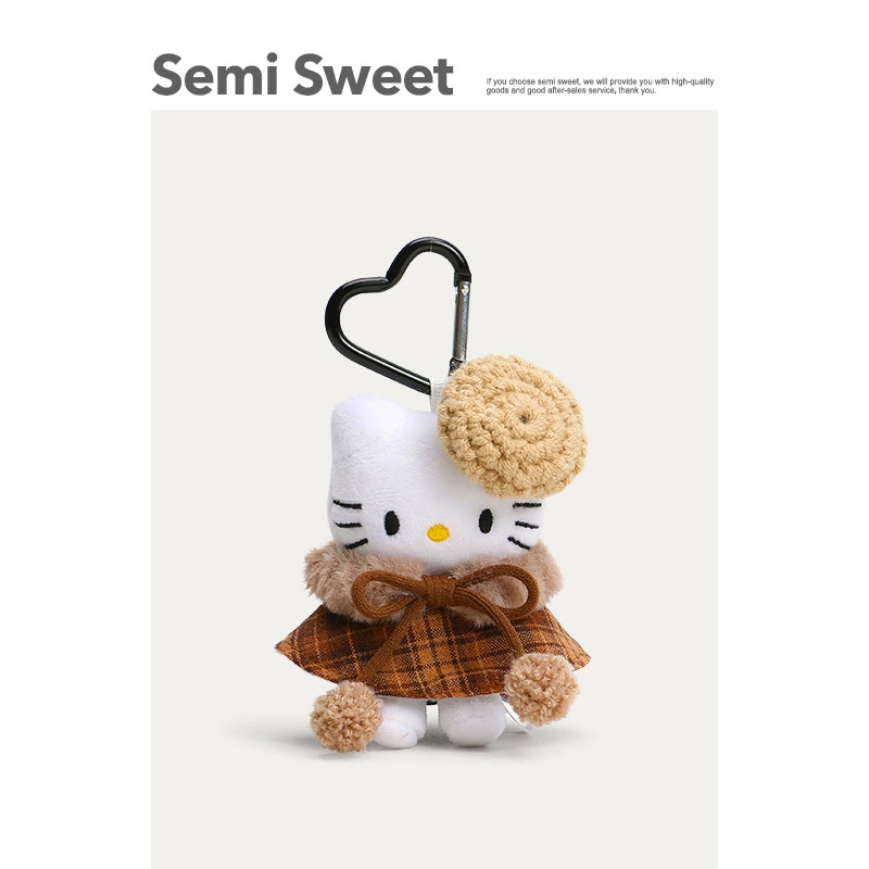 Hello Kitty, тренч, подвеска, плюшевая кукла, украшение для сумки