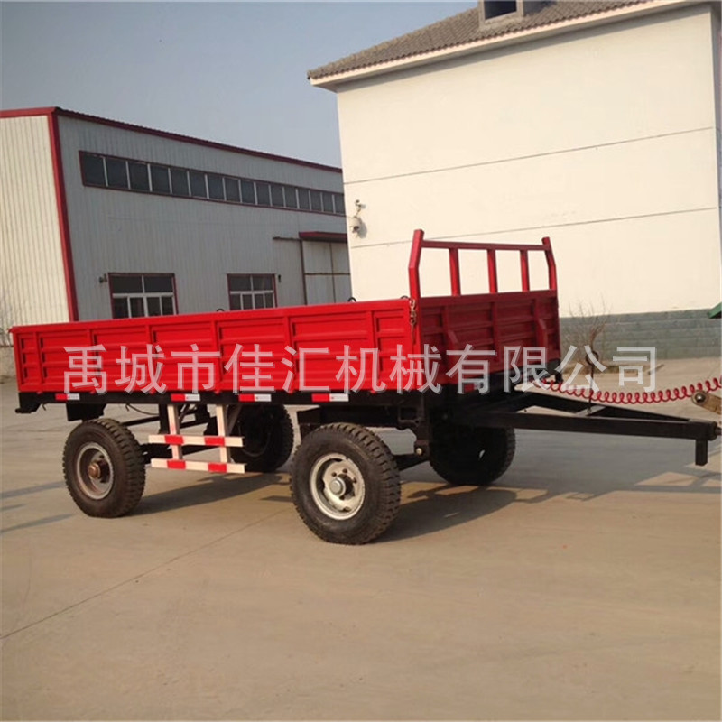 Specialized in tractor bucket trailer pull grain storage cargo compartment trailer bucket dump truck flatbed truck hydraulic dump