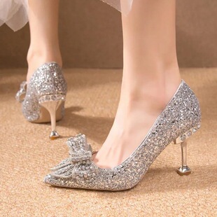 T 62543 Butterfly Wedding Heels �����Ь