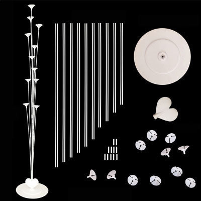 Mesa flotante de fibra blanca de un metro de altura